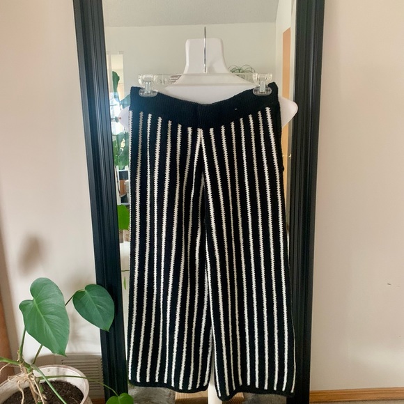 PROMESA Sunday Funday Striped Pocket Sweater Pants - Picture 4 of 5